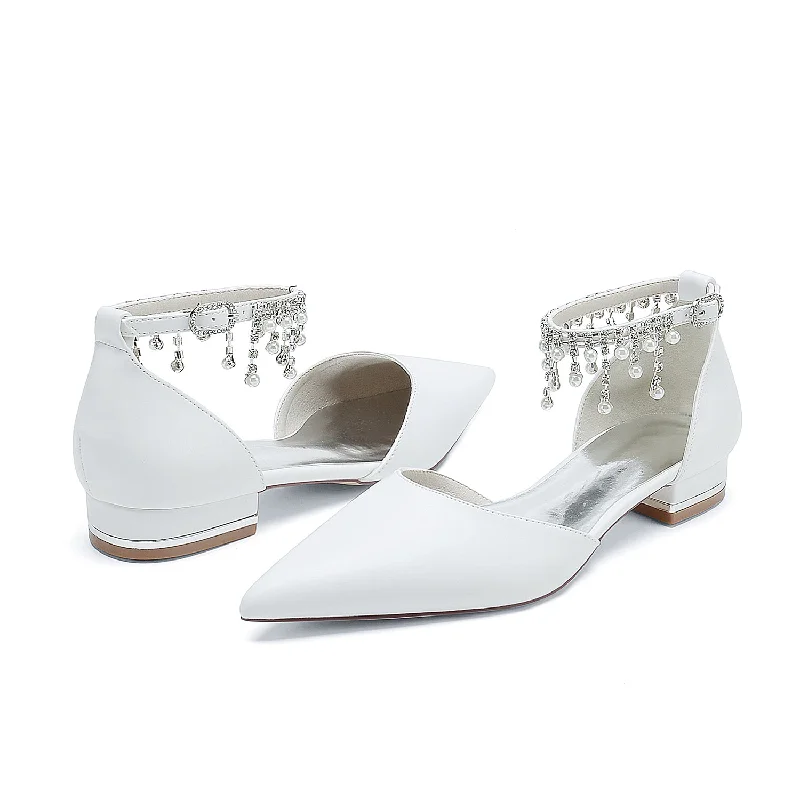 Customer Appreciation Sale A-line dressFlat Heel 2.5cm PU Shoes CK0406