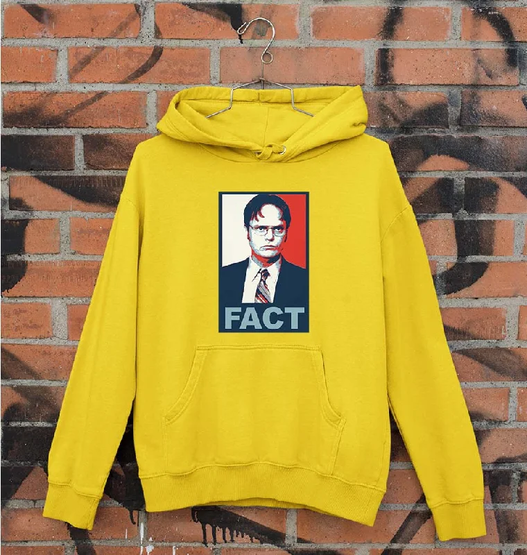 Don't Miss zippered hoodieDwight Schrute Fact Unisex Hoodie for Men/Women