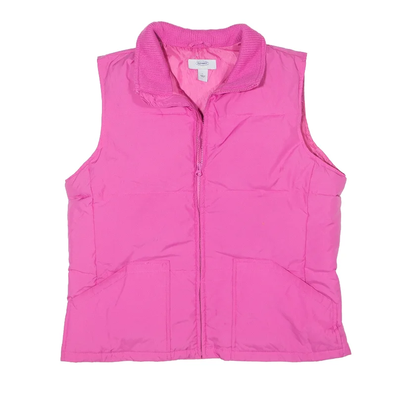 fashionable outerwearOLD NAVY Down Insulated Puffer Gilet Pink Womens L