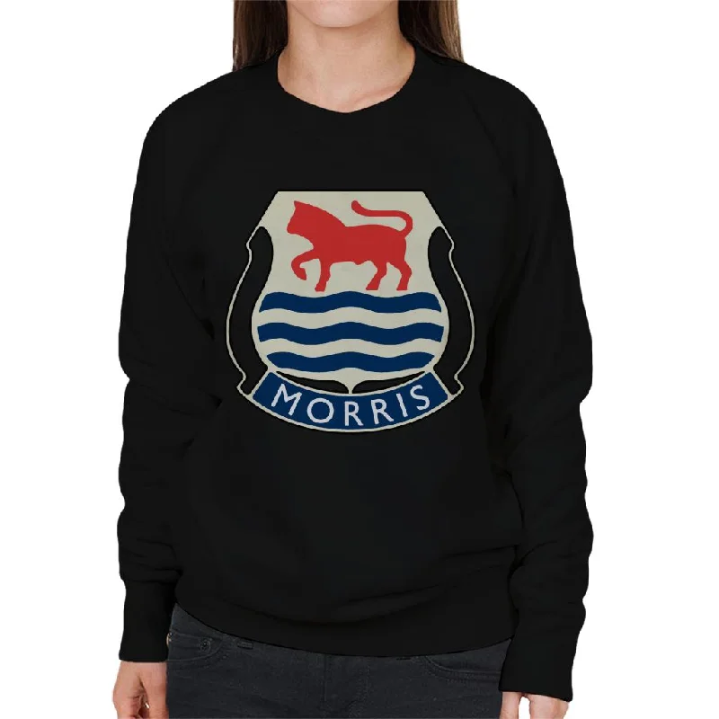 eco-friendly sports hoodieMorris Logo British Motor Heritage Women's Sweatshirt