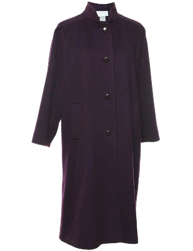 Epic Deals contemporary trench coatSingle Breasted Wool Coat - L