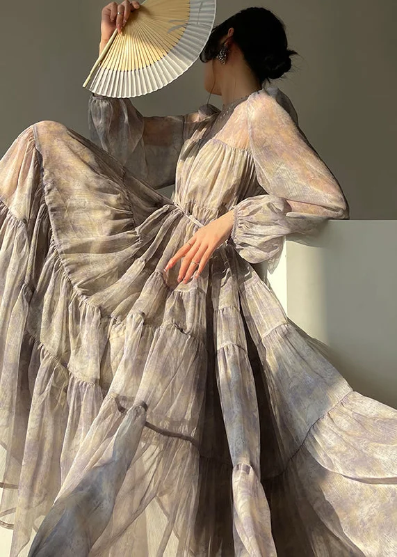 Blowout Deals wrap dressChic O-Neck Print Button Wrinkled Chiffon Maxi Dresses Long Sleeve Blowout Deals wrap dressChic O-Neck Print Button Wrinkled Chiffon Maxi Dresses Long Sleeve