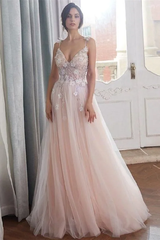 Savings Galore pleated dressInformal Summer Sheer Light Pink Wedding Dress