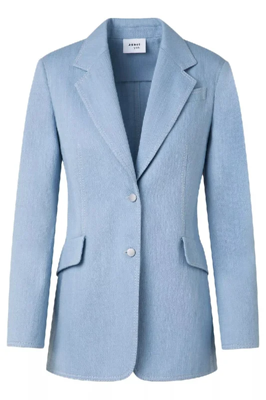 Huge Discounts chic coatStretch Denim Tailored Jacket