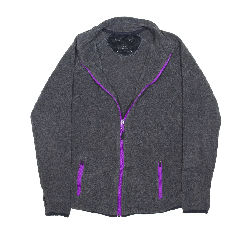 Don't Wait functional coatCALVIN KLEIN Performance Stretch Fleece Jacket Grey Womens M Don't Wait functional coatCALVIN KLEIN Performance Stretch Fleece Jacket Grey Womens M