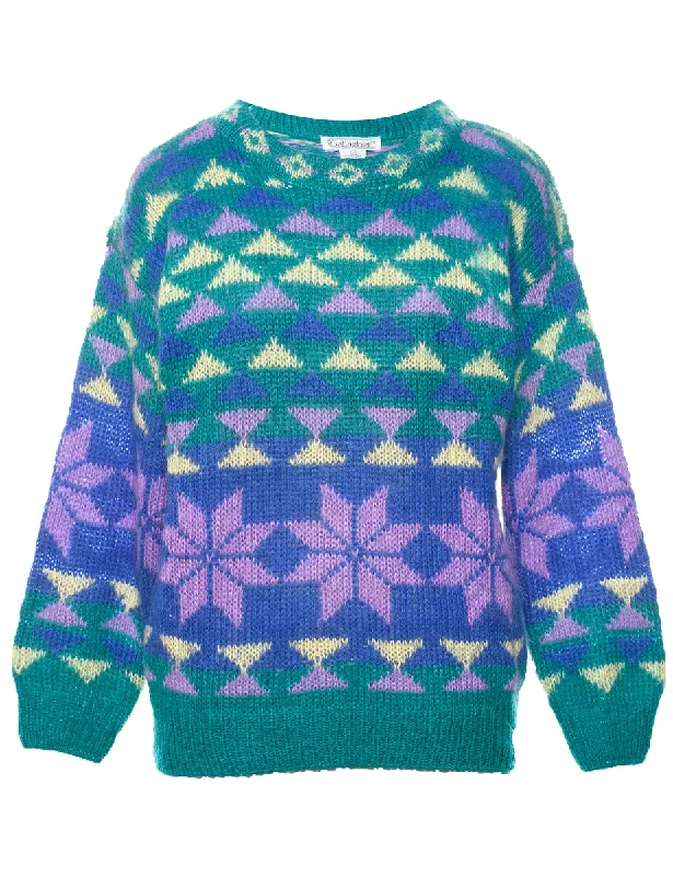 Price Fest graphic coatNordic Jumper - M