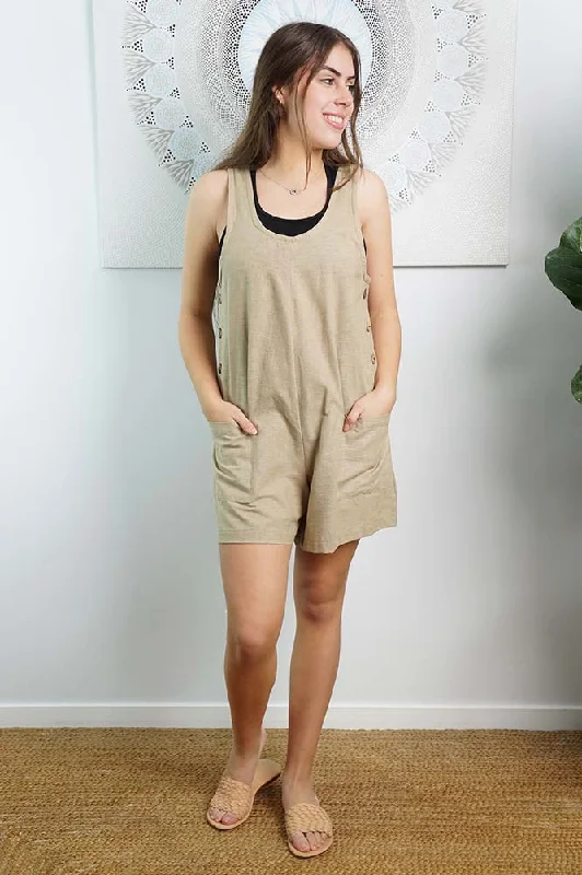 Can't Miss Tropic Jumpsuit  "Plain"