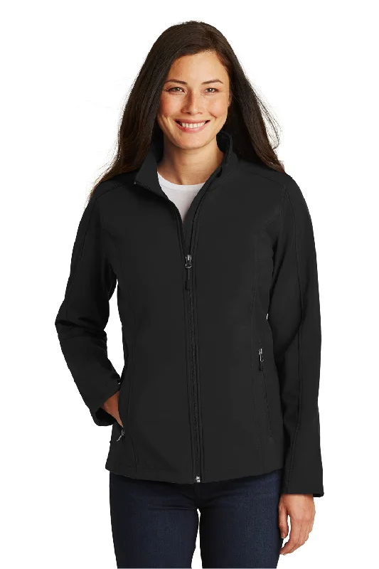 Super Deal outdoor adventure coatPort Authority Womens Core Wind & Water Resistant Full Zip Jacket - Black Super Deal outdoor adventure coatPort Authority Womens Core Wind & Water Resistant Full Zip Jacket - Black