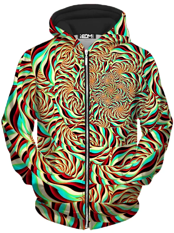 Today’s Deal modern hoodieHorizon Trippy Unisex Zip-Up Hoodie