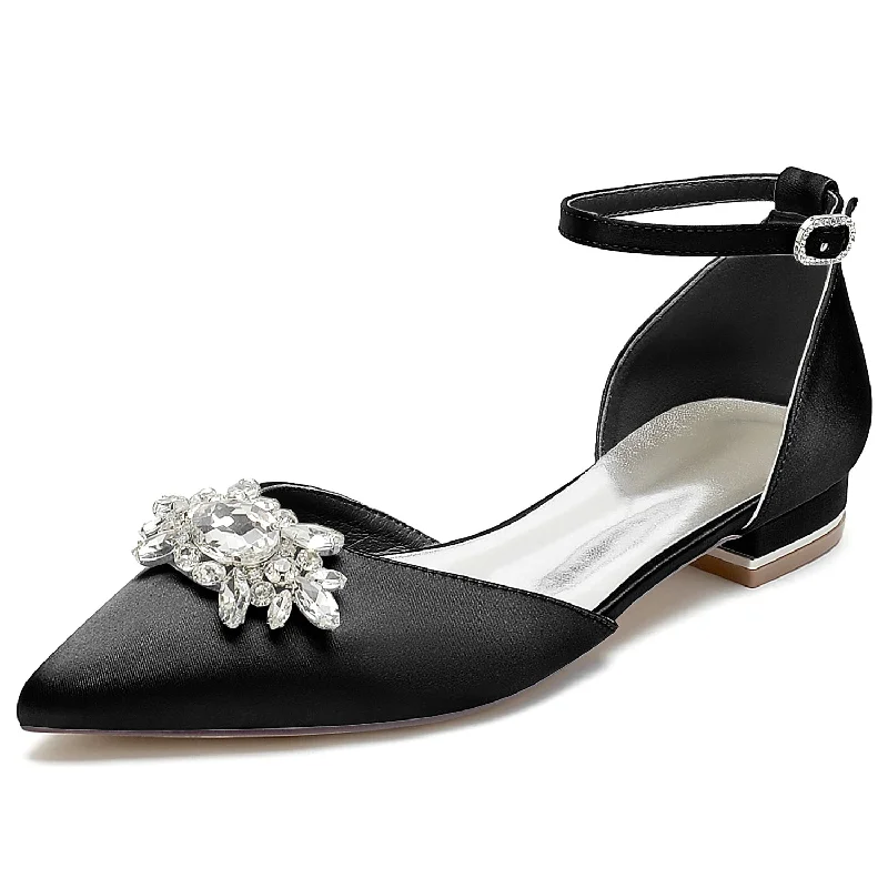 Buy More, Save More chic wrap dressFlat Heel 2.5cm Silk-Like Shoes CK0458