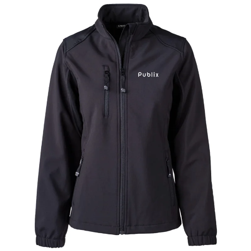 Instant Savings lightweight winter coatPublix Ladies SoftShell 4-way Stretch Jacket - Two Color Options