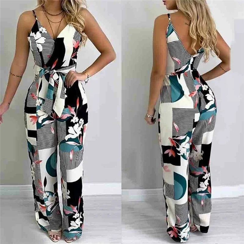 Price Smash Fashion Women Romper Overalls Casual Jumpsuit