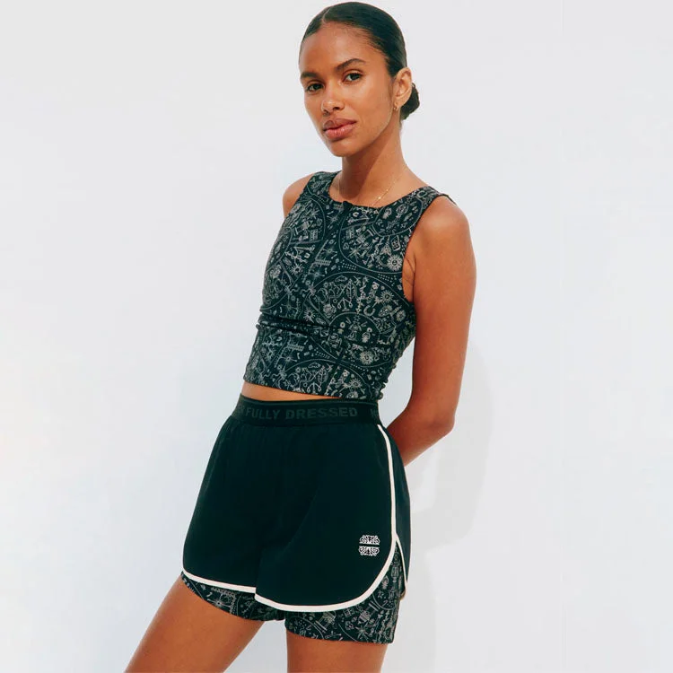 Can't Miss workout style hoodieMap Running Short