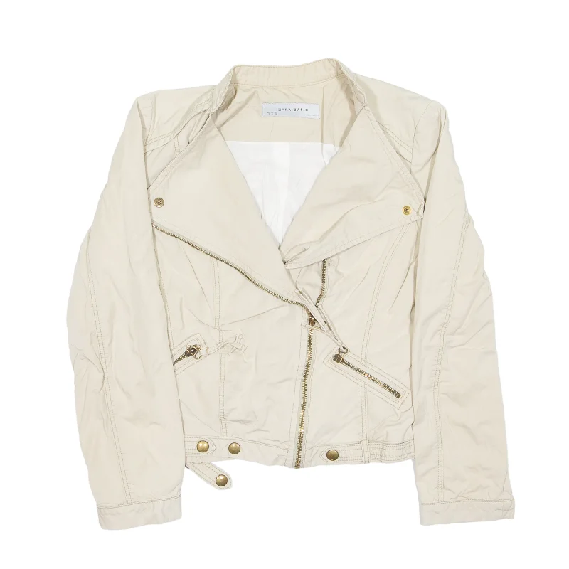 Can't Miss insulated trench coatZARA BASIC Jacket Beige Womens S