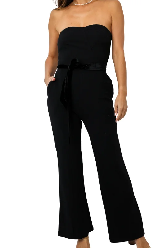 Exclusive Preview Strapless Jumpsuit