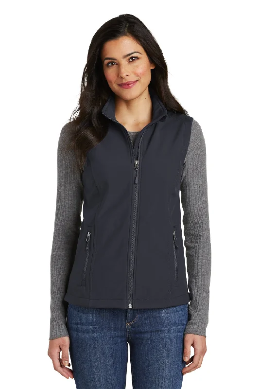 Instant Discount casual trench coatPort Authority Womens Core Wind & Water Resistant Full Zip Vest - Battleship Grey Instant Discount casual trench coatPort Authority Womens Core Wind & Water Resistant Full Zip Vest - Battleship Grey