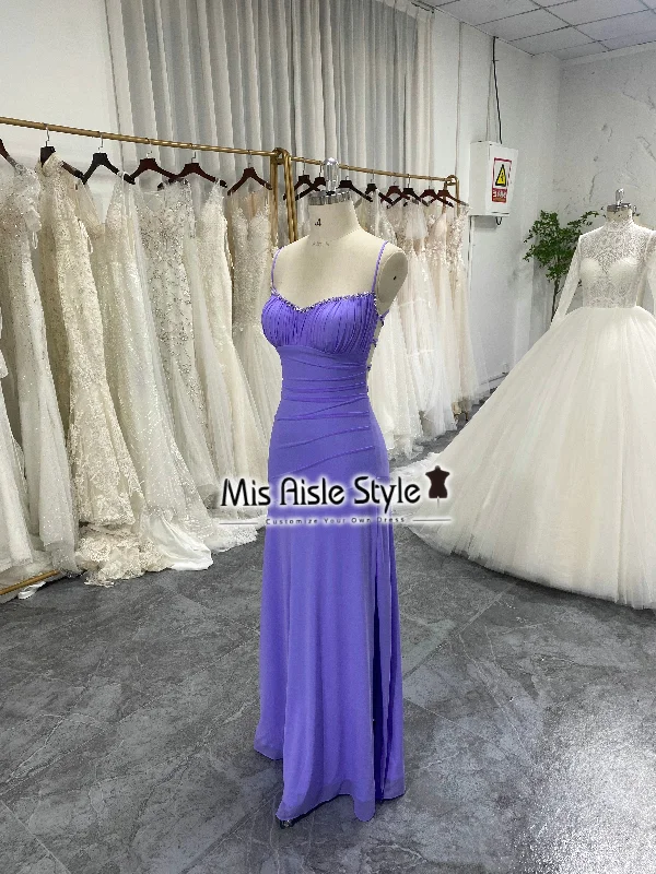 Loyalty Reward trendy dressVintage Fitted Sweetheart Lavender Prom Dress