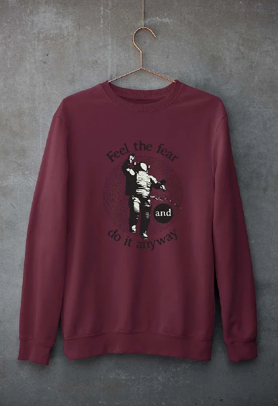 Steals and Deals premium athletic sweatshirtFear Unisex Sweatshirt for Men/Women