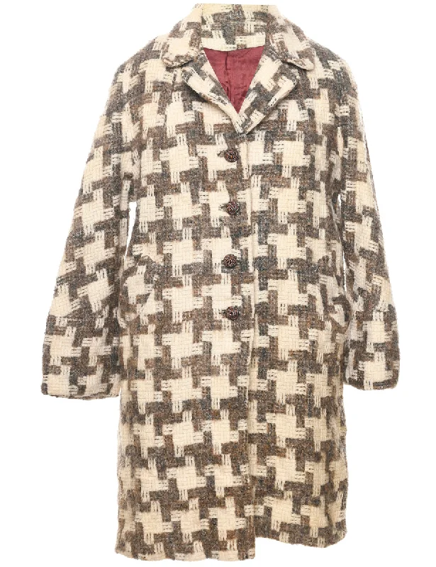 Limited Time winter coatSingle Breasted Wool Coat - L