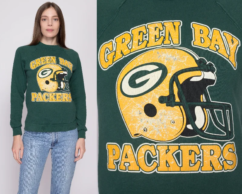 Value Deals 80s Green Bay Packers Sweatshirt - Unisex Small