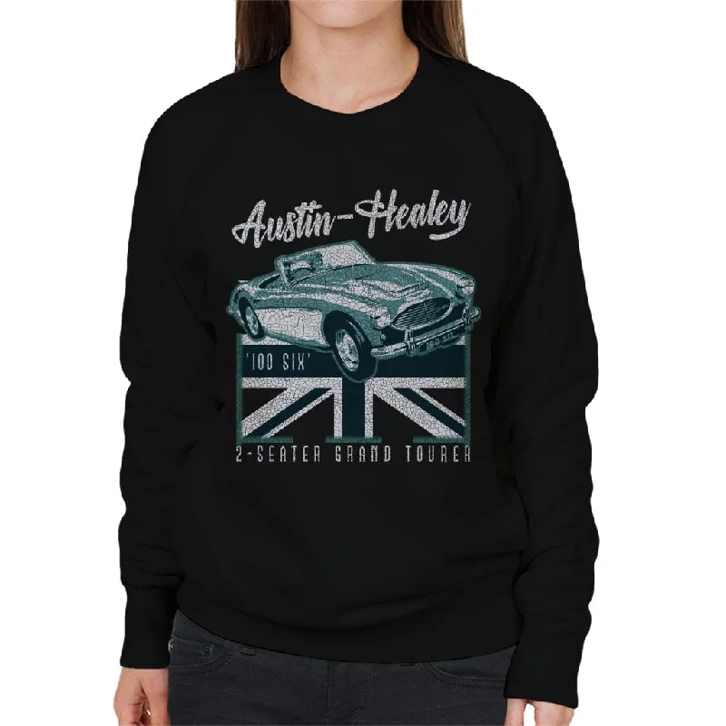 sleek sports hoodieAustin Healey 2 Seater Grand Tourer British Motor Heritage Women's Sweatshirt