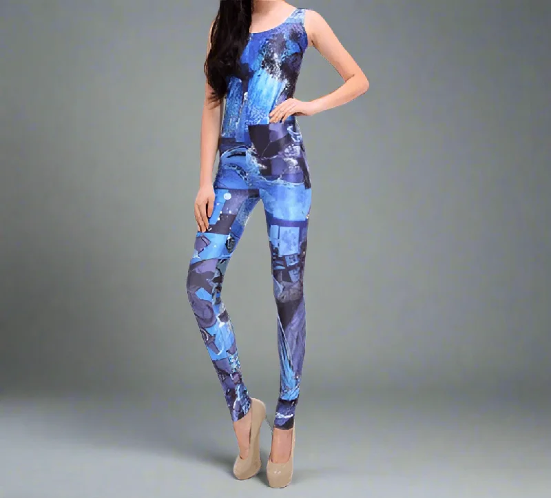 Closeout Blues Clue Blocks jumpsuit catsuit