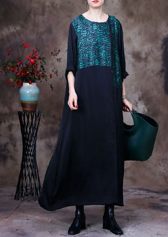 Referral Discount lace dressStylish Green O-Neck Asymmetrical Patchwork Curve Silk Long Dress Long Sleeve Referral Discount lace dressStylish Green O-Neck Asymmetrical Patchwork Curve Silk Long Dress Long Sleeve