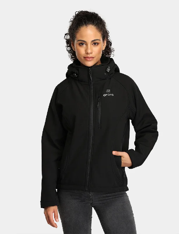 Deal Explosion sleek hoodieWomen's Classic Heated Jacket - Black