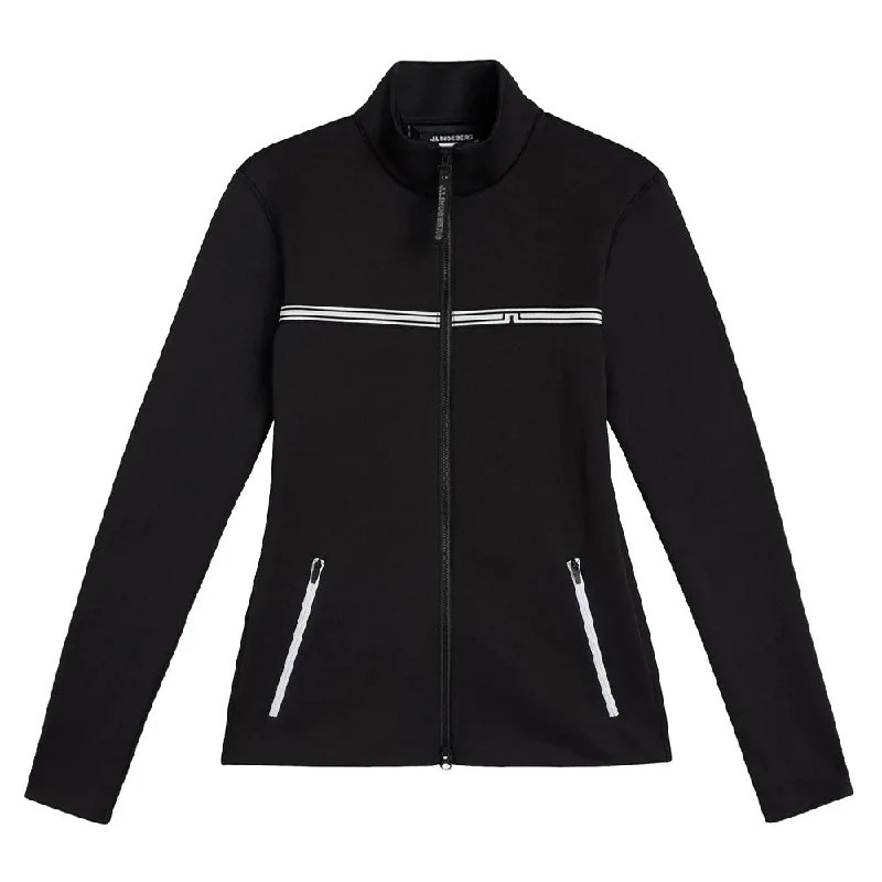 tailored blazer coatJ.Lindeberg Promenade Mid Layer Golf Pullover Black - FW23 Women