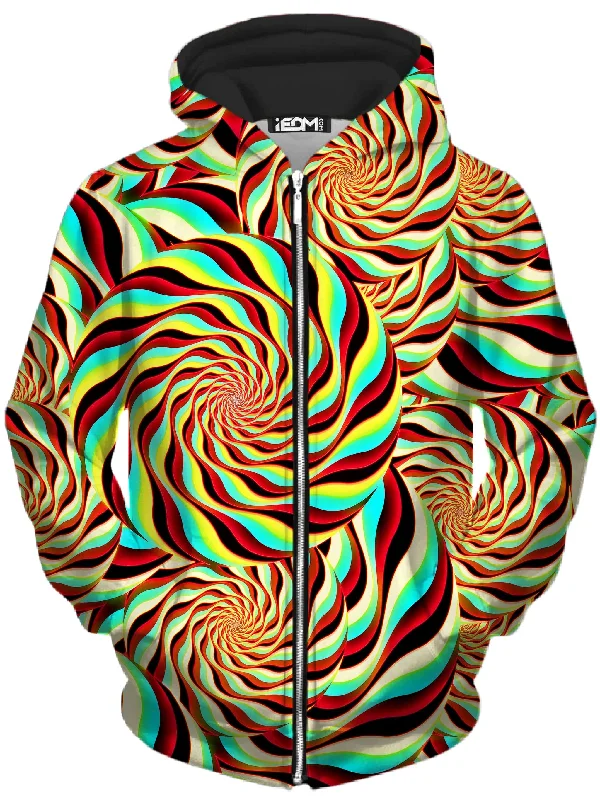 Fantastic Offers comfy athletic hoodiePineal Swirl Unisex Zip-Up Hoodie