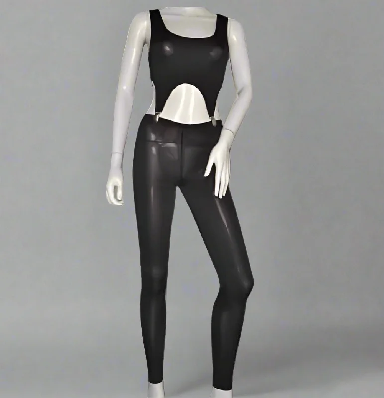 Super Deal Top Shelf Clip On jumpsuit catsuit