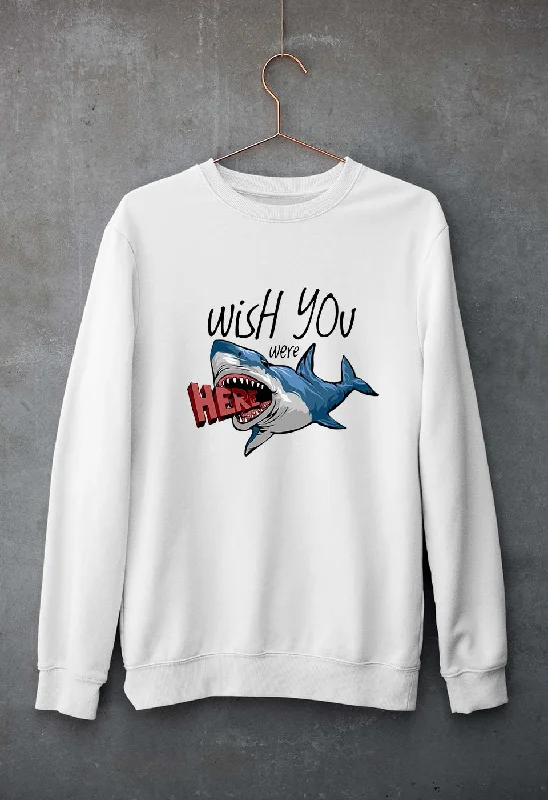 comfy workout sweatshirtShark Unisex Sweatshirt for Men/Women