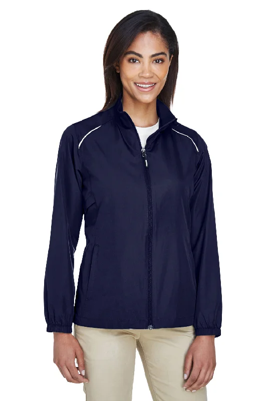 Take Advantage tailored coatCore 365 Womens Motivate Water Resistant Full Zip Jacket - Classic Navy Blue Take Advantage tailored coatCore 365 Womens Motivate Water Resistant Full Zip Jacket - Classic Navy Blue