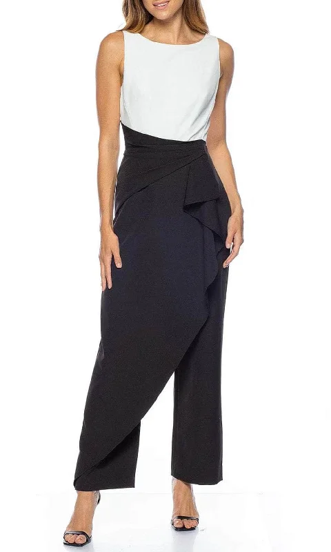 Online Only Marina 267957 - Sleeveless Bateau Neck Jumpsuit
