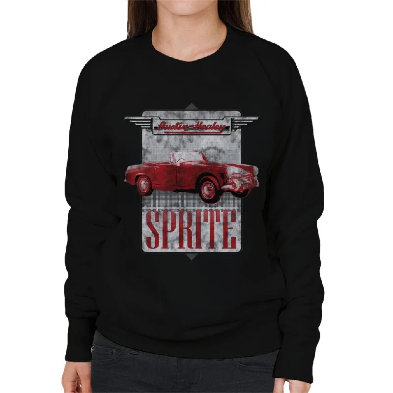 fitness lifestyle hoodieAustin Healey Sprite British Motor Heritage Women's Sweatshirt