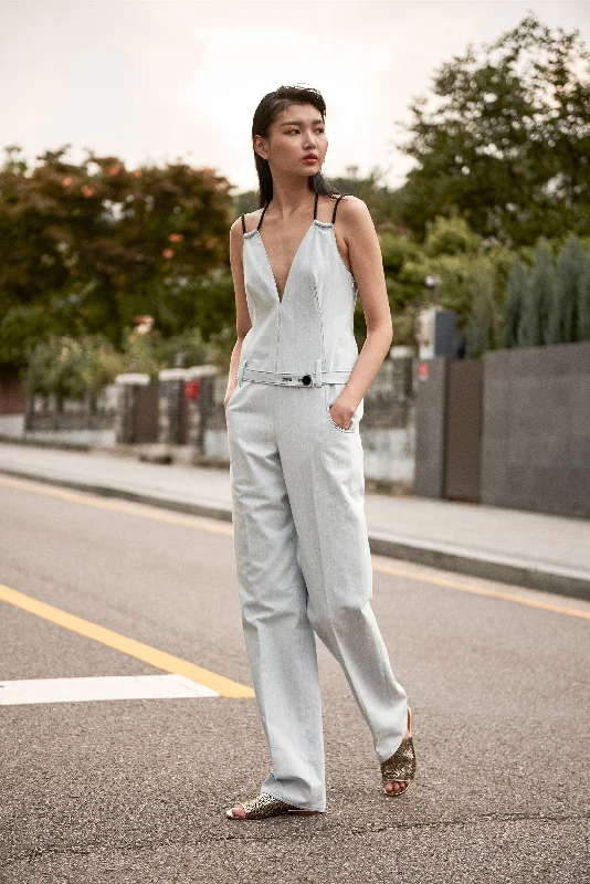 Value Deals HAN PALE DENIM JUMPSUIT
