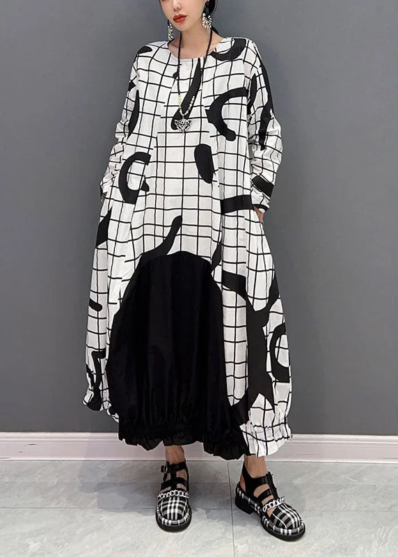 Act Fast statement dressWhite Letter Print Cotton Ankle Dress O-Neck Wrinkled Spring Act Fast statement dressWhite Letter Print Cotton Ankle Dress O-Neck Wrinkled Spring