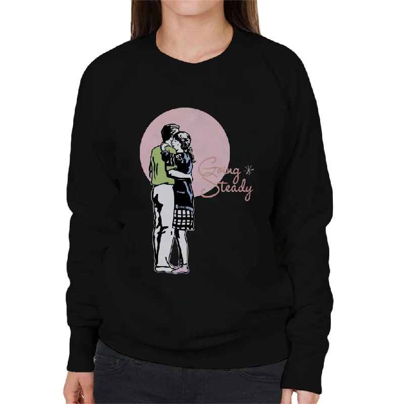 Seasonal Clearance performance workout sweatshirtAmerican Graffiti Going Steady Women's Sweatshirt Seasonal Clearance performance workout sweatshirtAmerican Graffiti Going Steady Women's Sweatshirt