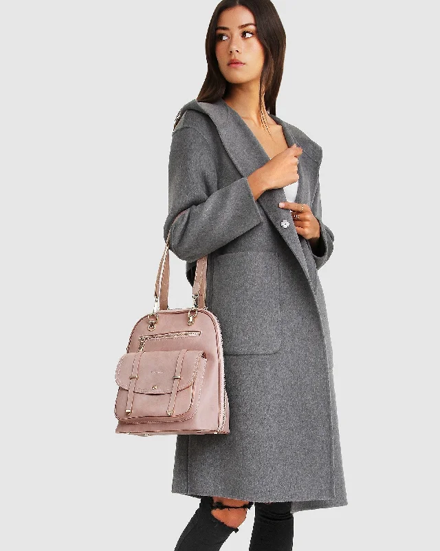 Reduced Prices warm jacketWalk This Way Wool Blend Oversized Coat  - Dark Grey