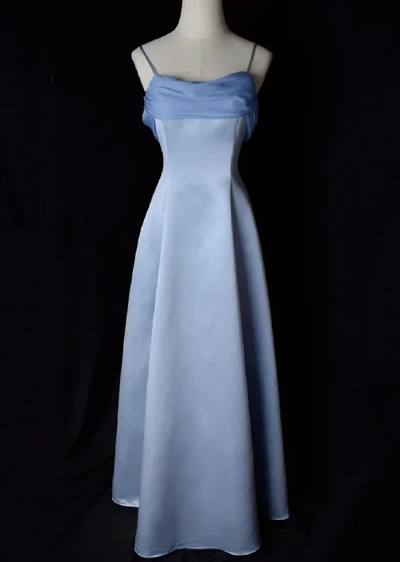 Shop and Save oversized dressLight Blue Vintage Prom Dress