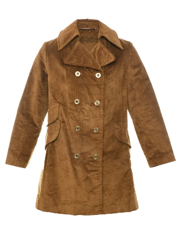Sneak Peek Sale fashion coat with hoodBrown Coat - M