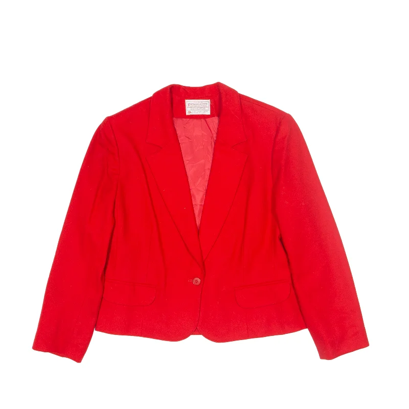 Buy More, Save More cozy wool-blend coatPENDLETON Petite Blazer Jacket Red Wool 80s Womens M Buy More, Save More cozy wool-blend coatPENDLETON Petite Blazer Jacket Red Wool 80s Womens M