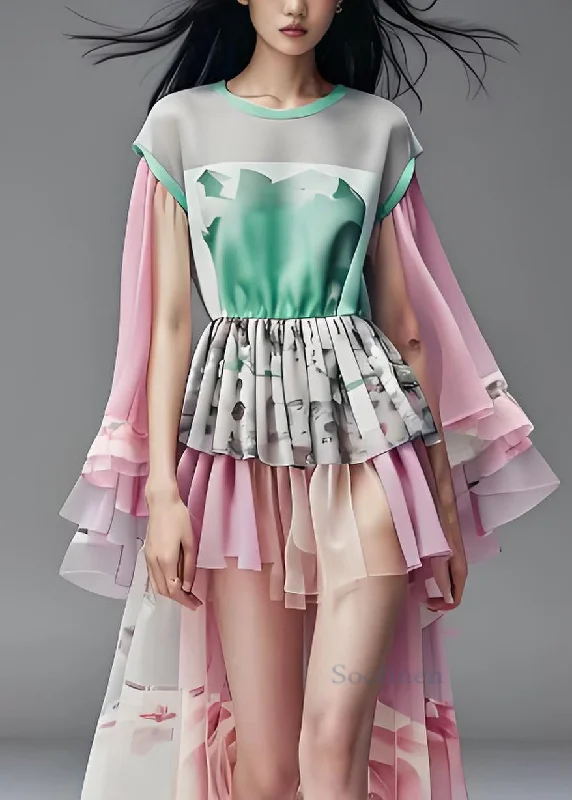 Special Savings mini dressBeautiful Asymmetrical Organza Patchwork Low High Design Chiffon Dresses Summer Special Savings mini dressBeautiful Asymmetrical Organza Patchwork Low High Design Chiffon Dresses Summer
