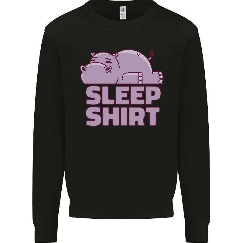 Friends and Family Sale smooth fit athletic sweatshirtA Hippo Sleeping Shirt Hippopotamus Mens Sweatshirt Jumper Friends and Family Sale smooth fit athletic sweatshirtA Hippo Sleeping Shirt Hippopotamus Mens Sweatshirt Jumper