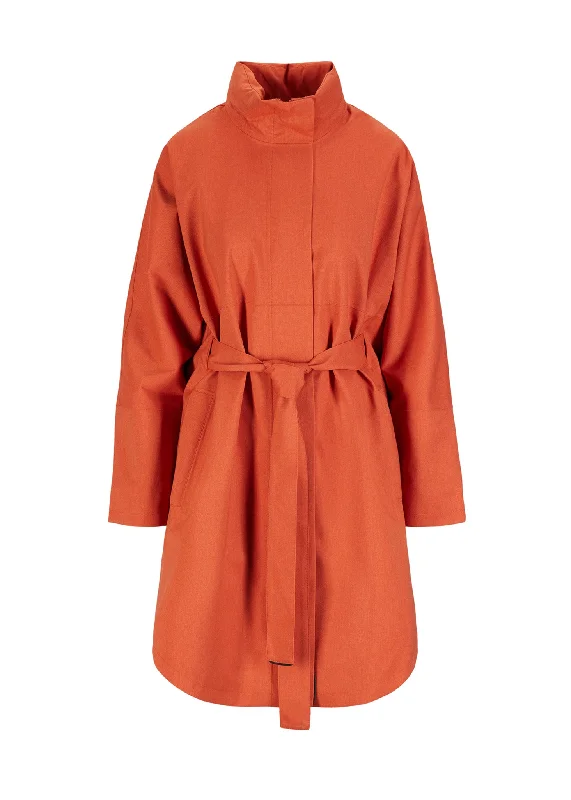 stylish raincoatBris Poncho - Sunset Orange