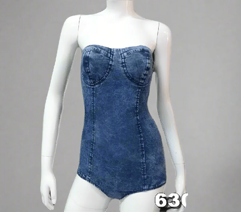 Super Sale Denim BodySuit