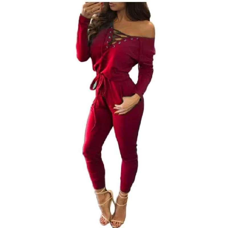 Markdowns Kimbella Off Shoulder Jumpsuit