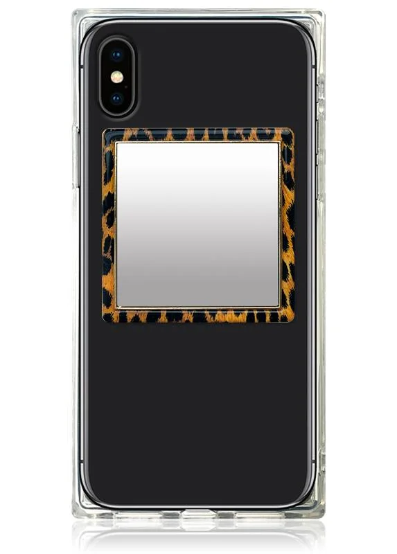 boho-chic dressLeopard Square Phone Mirror