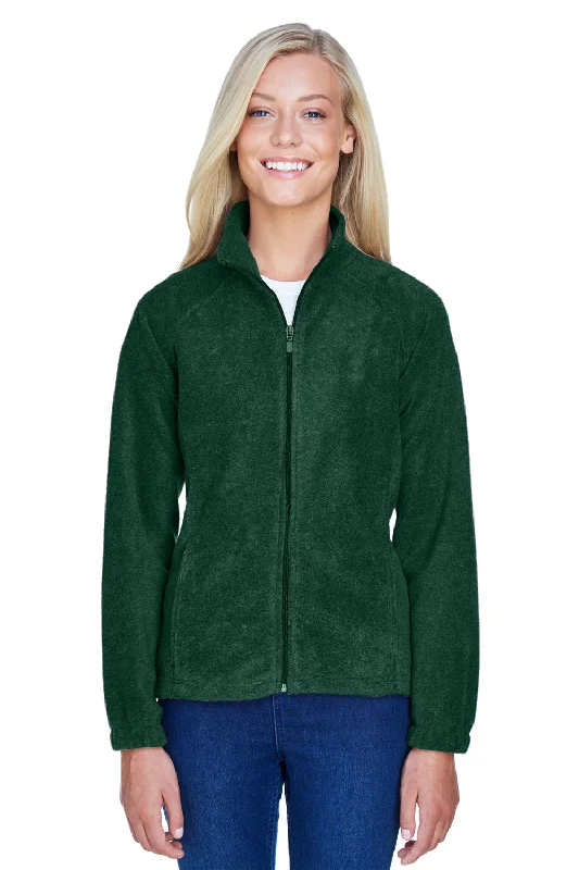 Seasonal Sale cold weather jacketHarriton Womens Pill Resistant Fleece Full Zip Jacket - Hunter Green Seasonal Sale cold weather jacketHarriton Womens Pill Resistant Fleece Full Zip Jacket - Hunter Green