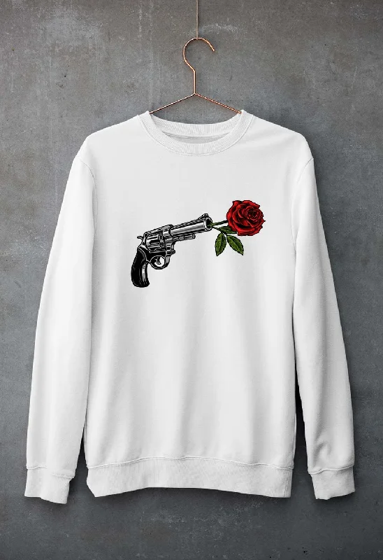 cozy gym sweatshirtGuns N' Roses Unisex Sweatshirt for Men/Women